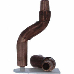 Tuffaloy - Spot Welder Tips For Use With: 4RW Electrode Holder Type: Bent Shank for 4RW Female Cap - Americas Industrial Supply