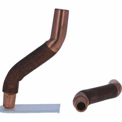 Tuffaloy - Spot Welder Tips For Use With: 4RW Electrode Holder Type: Bent Shank for 4RW Female Cap - Americas Industrial Supply