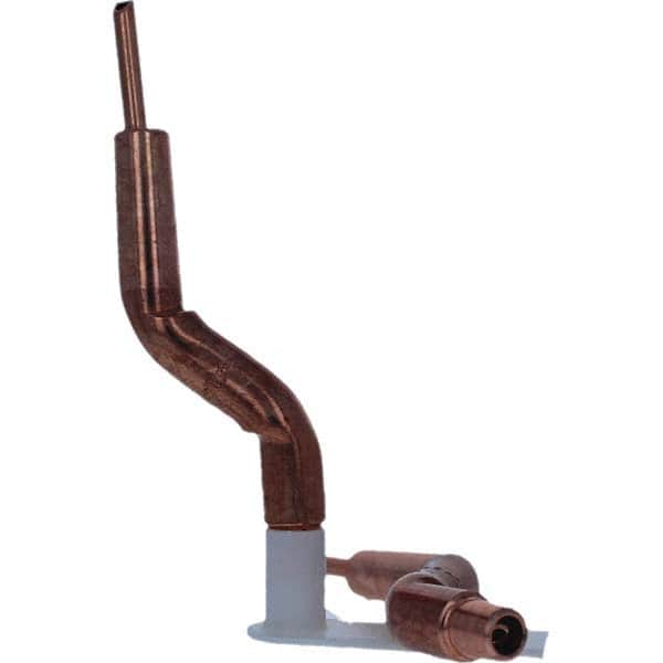 Tuffaloy - Spot Welder Tips For Use With: 4RW Electrode Holder Type: Bent Shank for 4RW Female Cap - Americas Industrial Supply