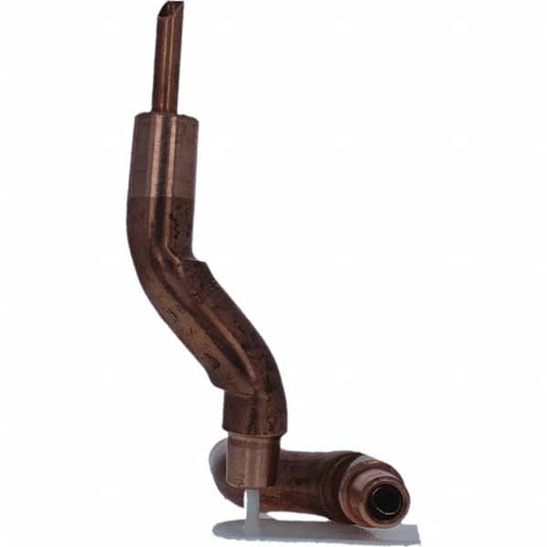 Tuffaloy - Spot Welder Tips For Use With: 5RW Electrode Holder Type: Bent Shank for 5RW Female Cap - Americas Industrial Supply