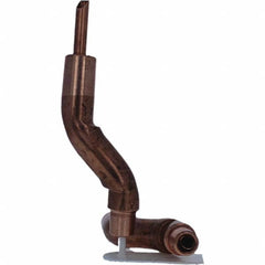 Tuffaloy - Spot Welder Tips For Use With: 5RW Electrode Holder Type: Bent Shank for 5RW Female Cap - Americas Industrial Supply