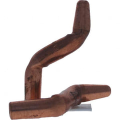 Tuffaloy - Spot Welder Tips For Use With: 4RW Electrode Holder Type: Double Bend Tip A Nose (Pointed) - Americas Industrial Supply