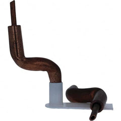 Tuffaloy - Spot Welder Tips For Use With: 4RW Electrode Holder Type: Double Bend Tip A Nose (Pointed) - Americas Industrial Supply