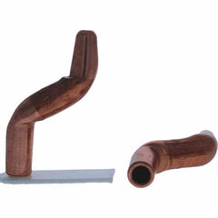 Tuffaloy - Spot Welder Tips For Use With: 4RW Electrode Holder Type: Double Bend Tip A Nose (Pointed) - Americas Industrial Supply