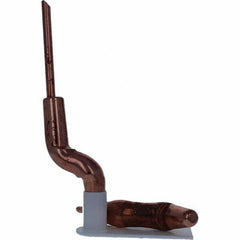 Tuffaloy - Spot Welder Tips For Use With: 4RW Electrode Holder Type: Double Bend Tip A Nose (Pointed) - Americas Industrial Supply