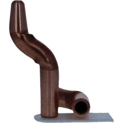 Tuffaloy - Spot Welder Tips For Use With: 4RW Electrode Holder Type: Double Bend Tip A Nose (Pointed) - Americas Industrial Supply
