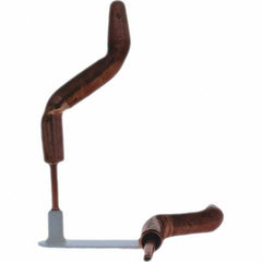 Tuffaloy - Spot Welder Tips For Use With: 4RW Electrode Holder Type: Double Bend Tip A Nose (Pointed) - Americas Industrial Supply