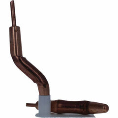 Tuffaloy - Spot Welder Tips For Use With: 4RW Electrode Holder Type: Double Bend Tip A Nose (Pointed) - Americas Industrial Supply