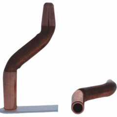 Tuffaloy - Spot Welder Tips For Use With: 4RW Electrode Holder Type: Double Bend Tip A Nose (Pointed) - Americas Industrial Supply