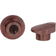 Tuffaloy - Spot Welder Tips For Use With: Socket Or Paddle Type Holder Type: Socket Tip D Nose (Offset) - Americas Industrial Supply