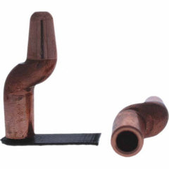 Tuffaloy - Spot Welder Tips For Use With: 5RW Electrode Holder Type: Double Bend Tip A Nose (Pointed) - Americas Industrial Supply