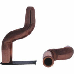 Tuffaloy - Spot Welder Tips For Use With: 5RW Electrode Holder Type: Double Bend Tip A Nose (Pointed) - Americas Industrial Supply