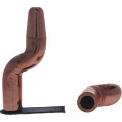 Tuffaloy - Spot Welder Tips For Use With: 5RW Electrode Holder Type: Double Bend Tip A Nose (Pointed) - Americas Industrial Supply