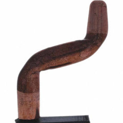 Tuffaloy - Spot Welder Tips For Use With: 5RW Electrode Holder Type: Double Bend Tip A Nose (Pointed) - Americas Industrial Supply