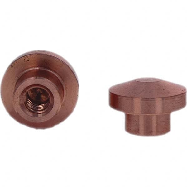 Tuffaloy - Spot Welder Tips For Use With: Socket Or Paddle Type Holder Type: Socket Tip E Nose (Truncated) - Americas Industrial Supply