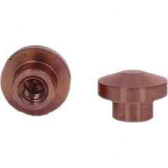 Tuffaloy - Spot Welder Tips For Use With: Socket Or Paddle Type Holder Type: Socket Tip E Nose (Truncated) - Americas Industrial Supply