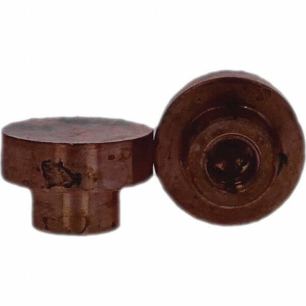 Tuffaloy - Spot Welder Tips For Use With: Socket Or Paddle Type Holder Type: Socket Tip C Nose (Flat) - Americas Industrial Supply