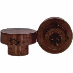 Tuffaloy - Spot Welder Tips For Use With: Socket Or Paddle Type Holder Type: Socket Tip C Nose (Flat) - Americas Industrial Supply