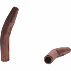 Tuffaloy - Spot Welder Tips For Use With: 4RW Electrode Holder Type: Single Bend Tip A Nose (Pointed) - Americas Industrial Supply