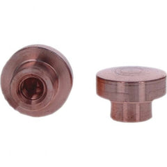 Tuffaloy - Spot Welder Tips For Use With: Socket Or Paddle Type Holder Type: Socket Tip F Nose (Radius) - Americas Industrial Supply