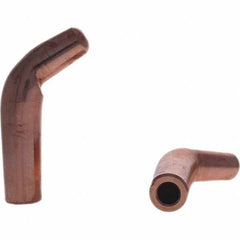 Tuffaloy - Spot Welder Tips For Use With: 5RW Electrode Holder Type: Single Bend Tip A Nose (Pointed) - Americas Industrial Supply