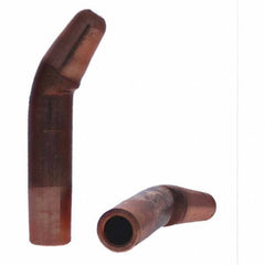 Tuffaloy - Spot Welder Tips For Use With: 5RW Electrode Holder Type: Single Bend Tip A Nose (Pointed) - Americas Industrial Supply