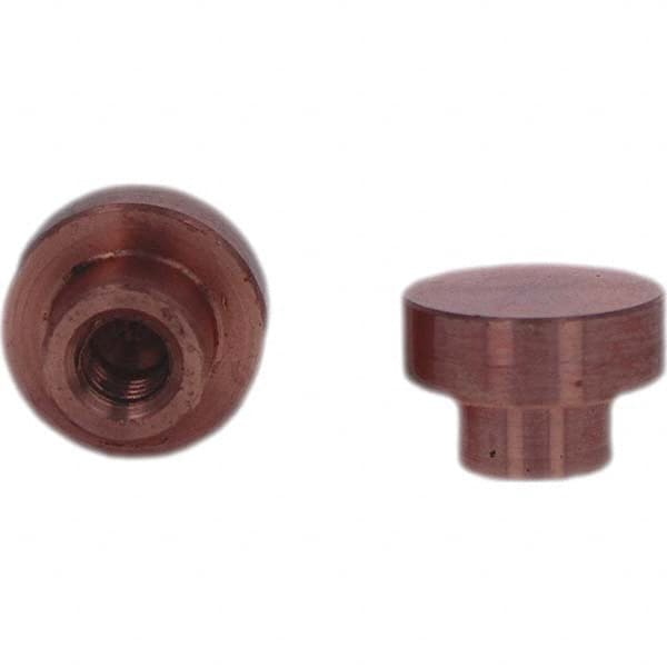 Tuffaloy - Spot Welder Tips For Use With: Socket Or Paddle Type Holder Type: Socket Tip C Nose (Flat) - Americas Industrial Supply