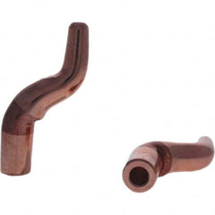 Tuffaloy - Spot Welder Tips For Use With: 5RW Electrode Holder Type: Misc Double Bend Tip A Nose (Pointed) - Americas Industrial Supply