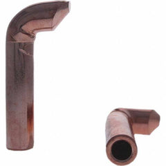 Tuffaloy - Spot Welder Tips For Use With: Variable Offset Holder Type: Variable Offset Tip D Nose (Offset) - Americas Industrial Supply