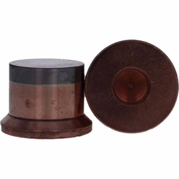 Tuffaloy - Spot Welder Tips For Use With: HP Size 2 High Pressure Holder Type: High Pressure Tip C Nose (Flat) - Americas Industrial Supply