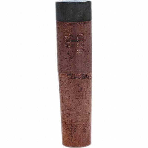 Tuffaloy - Spot Welder Tips For Use With: 4RW Electrode Holder Type: Refactory Straight Tip C Nose (Flat) - Americas Industrial Supply