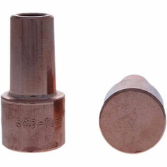 Tuffaloy - Spot Welder Tips For Use With: 5RW Electrode Holder Type: Backup Electrode Round Face - Americas Industrial Supply