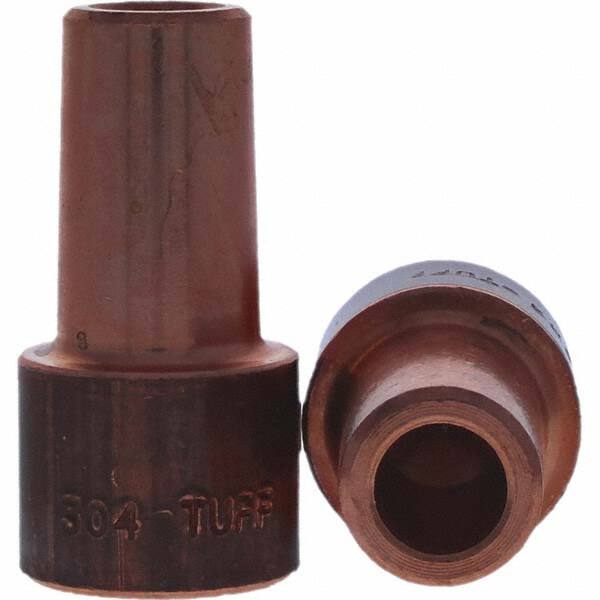 Tuffaloy - Spot Welder Tips For Use With: 5RW Electrode Holder Type: Backup Electrode Round Face - Americas Industrial Supply