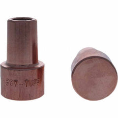 Tuffaloy - Spot Welder Tips For Use With: 5RW Electrode Holder Type: Backup Electrode Round Face - Americas Industrial Supply