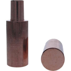 Tuffaloy - Spot Welder Tips For Use With: 5RW Electrode Holder Type: Backup Electrode Round Face - Americas Industrial Supply