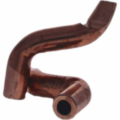 Tuffaloy - Spot Welder Tips For Use With: 5RW Electrode Holder Type: Misc Double Bend Tip Spade Nose - Americas Industrial Supply