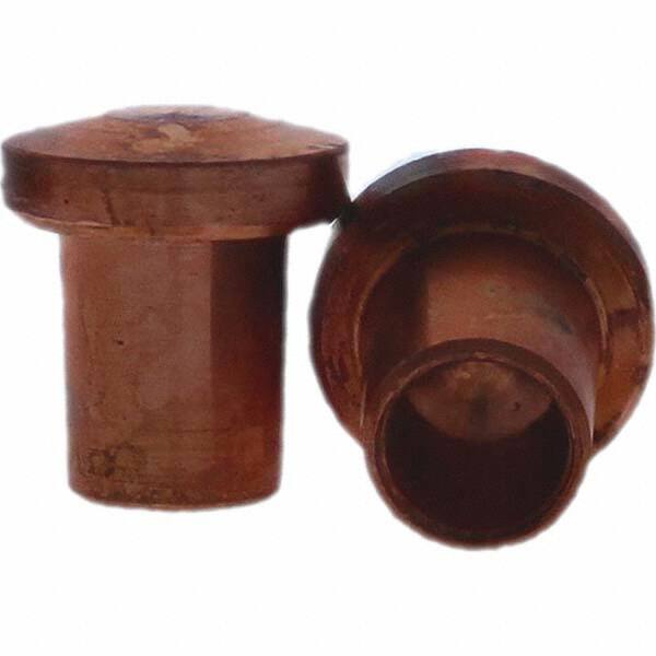Tuffaloy - Spot Welder Tips For Use With: 5RW Cap Taper Electrode Holder Type: Paddle Tip E Nose (Truncated) - Americas Industrial Supply