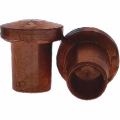 Tuffaloy - Spot Welder Tips For Use With: 5RW Cap Taper Electrode Holder Type: Paddle Tip E Nose (Truncated) - Americas Industrial Supply
