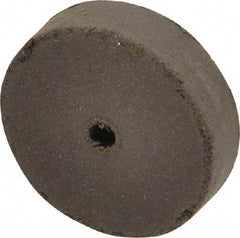Cratex - 1" Diam x 1/8" Hole x 1/4" Thick, Surface Grinding Wheel - Medium Grade, Rubber Bond - Americas Industrial Supply