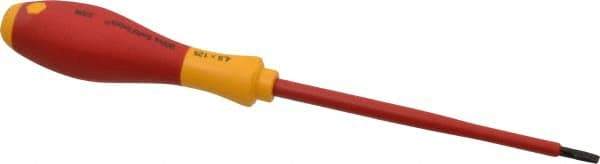 Wiha - Standard Slotted Screwdriver - Ergonomic Handle - Americas Industrial Supply