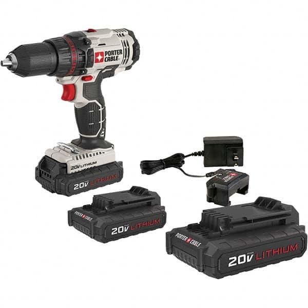 Porter-Cable - Cordless Drills Battery Voltage: 20 Battery Chemistry: Lithium-Ion - Americas Industrial Supply