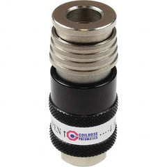 Coilhose Pneumatics - Pneumatic Hose Fittings & Couplings Type: Safety Coupler Thread Size: 0.375 - Americas Industrial Supply