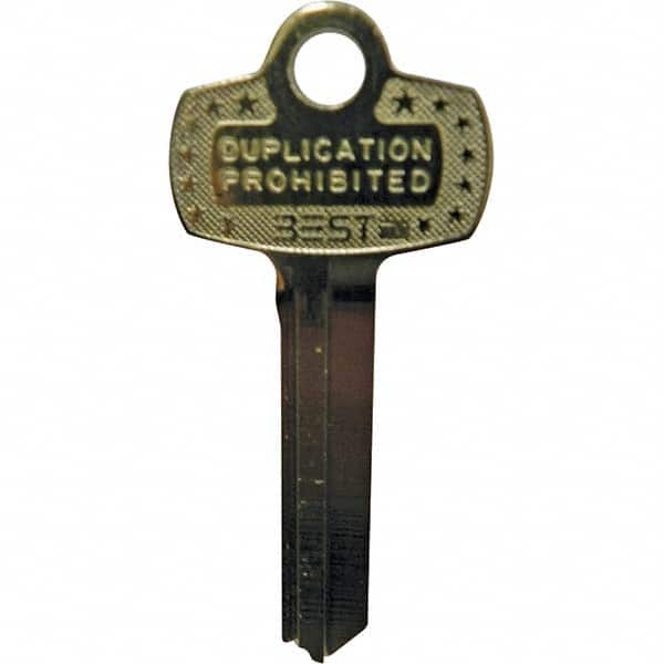 Best - Best Nickel Key Blank - Americas Industrial Supply