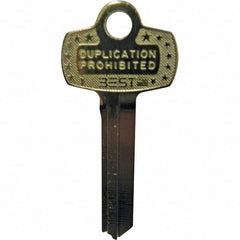 Best - Best Nickel Key Blank - Americas Industrial Supply