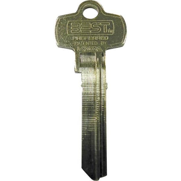 Best - Best Nickel Key Blank - Americas Industrial Supply