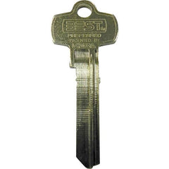 Best - Best Nickel Key Blank - Americas Industrial Supply