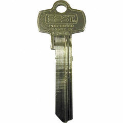 Best - Best Nickel Key Blank - Americas Industrial Supply