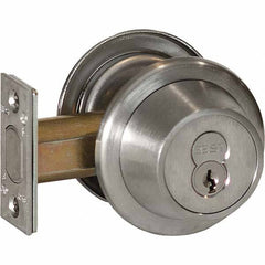 Best - Deadbolts Type: Double Cylinder Door Thickness Range: 1-3/8-2 - Americas Industrial Supply