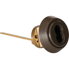 6, 7 Pin Best I/C Core Rim Cylinder Brass, Dark Bronze Finish