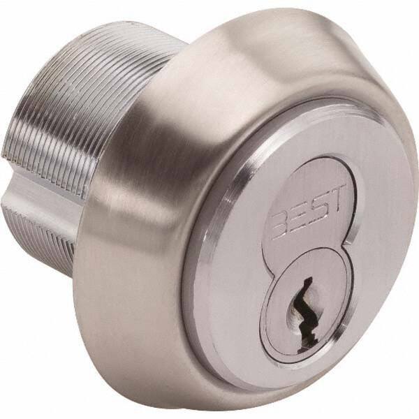 Best - 6, 7 Pin Best I/C Core Mortise Cylinder - Americas Industrial Supply